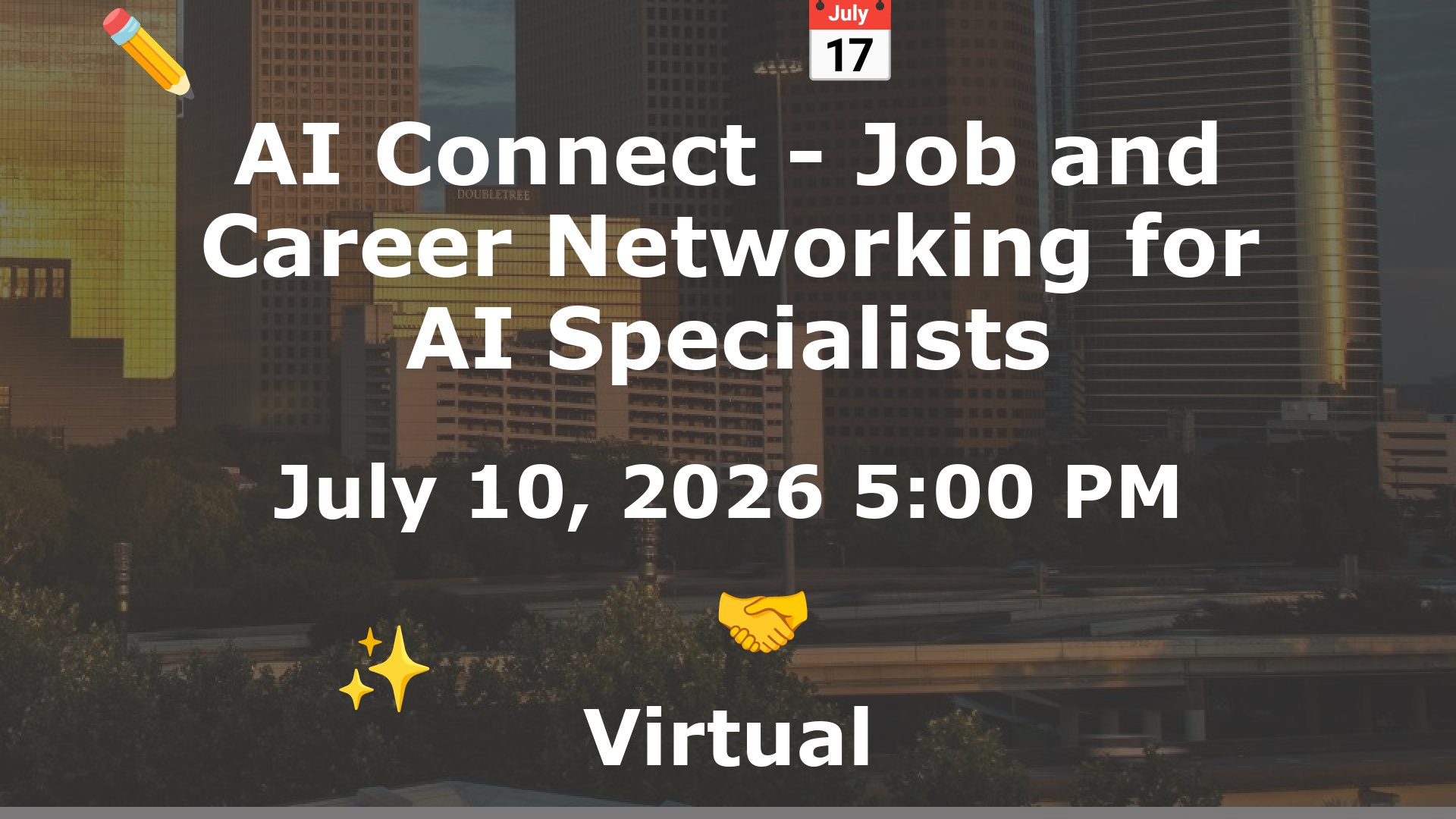 AI Connect - Job and Career Networking for AI Specialists event image
